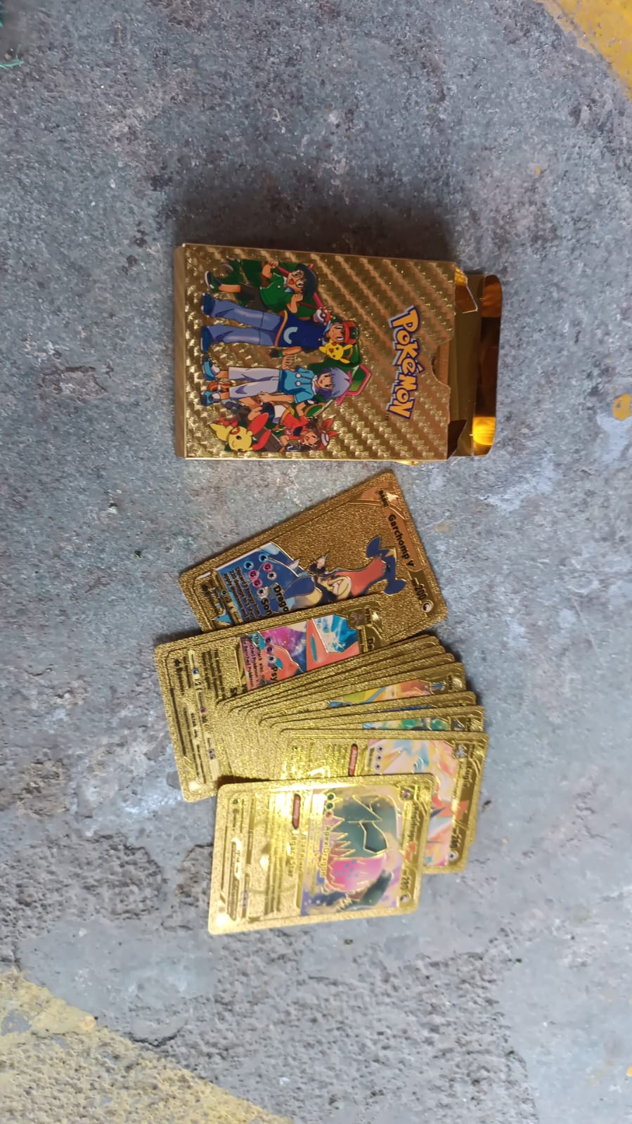 Pocket Monster Golden Trading Playing Cards (55 Pcs Set) Pocket Monster Golden Trading Playing Cards (55 Pcs Set)